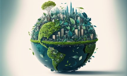 ESG, green energy, sustainable industry. Environmental, Social, and Corporate Governance concept.